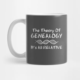 The Theory Of GENEALOGY: It’s All RELATIVE Mug